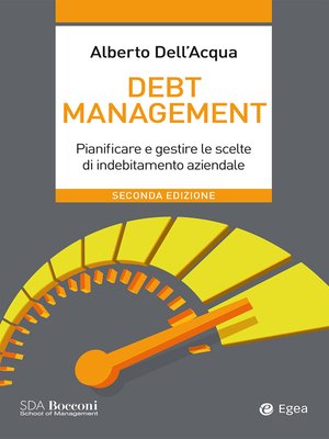 cover image of Debt management--II edizione